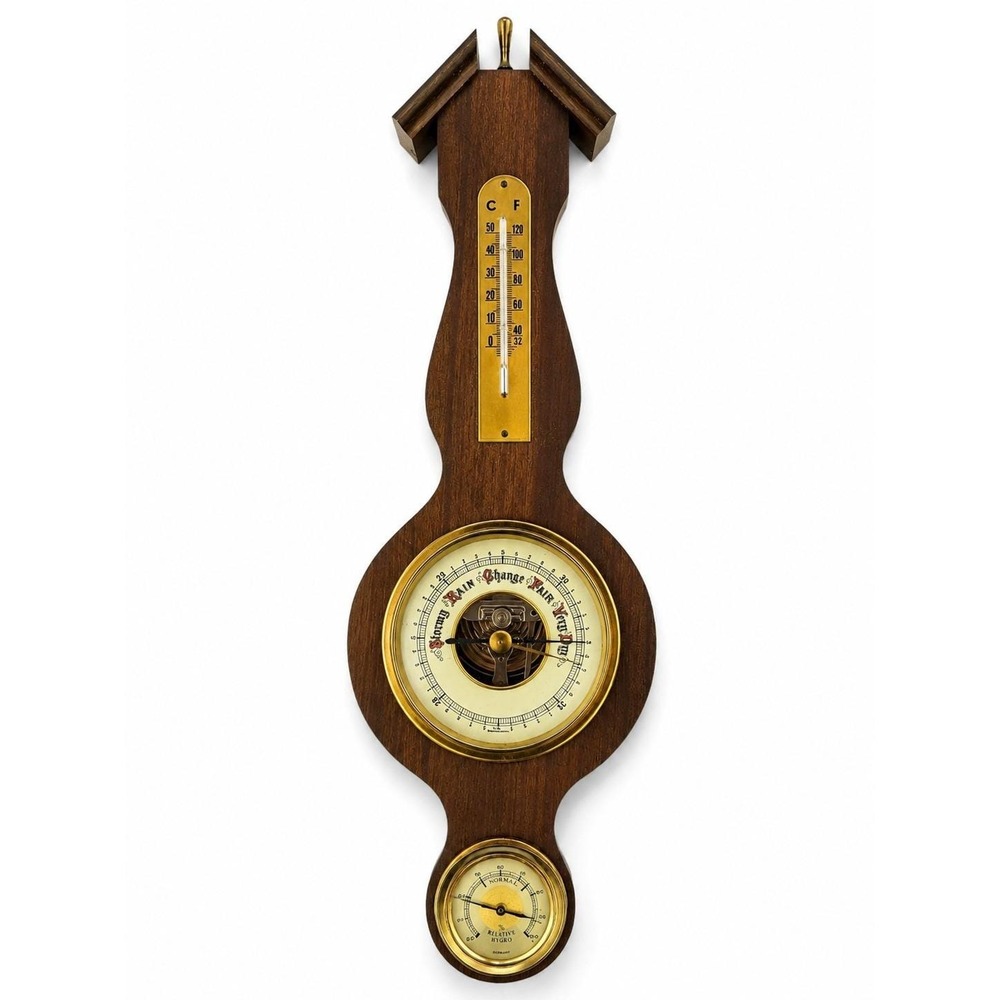 Vintage Tradition West Germany Weather Station – Sears Roebuck – Tested Working